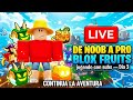 De NOOB A PRO en BLOX FRUITS Dia 3 Jugando con subs