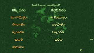 Jumbled Words in Telugu -  Telugu Word Game -  Jantar Mantar screenshot 2