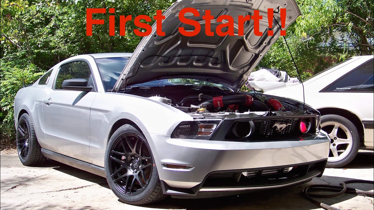 Ecoboost V6 Swed Mustang First Start You Ecoboost V6 Swed Mustang First Start