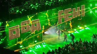 Oba Femi Full Entrance WWE RAW AFTER wrestlemania | Las Vegas Nevada