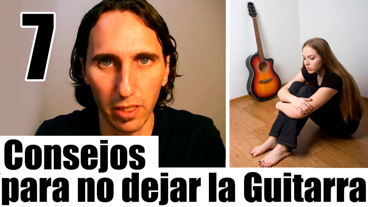 7 Consejos Para No Desanimarte y Abandonar La Guitarra por Mario Freiria  TCDG - YouTube | Guitarras, Lecciones de guitarra, Guitarra música