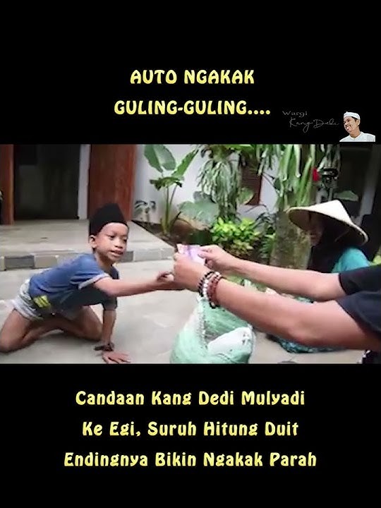 Egi Di Suruh Hitung Duit, Endingnya Bikin Ngakak #dedimulyadi #lemburpakuan #shorts #shortvideo