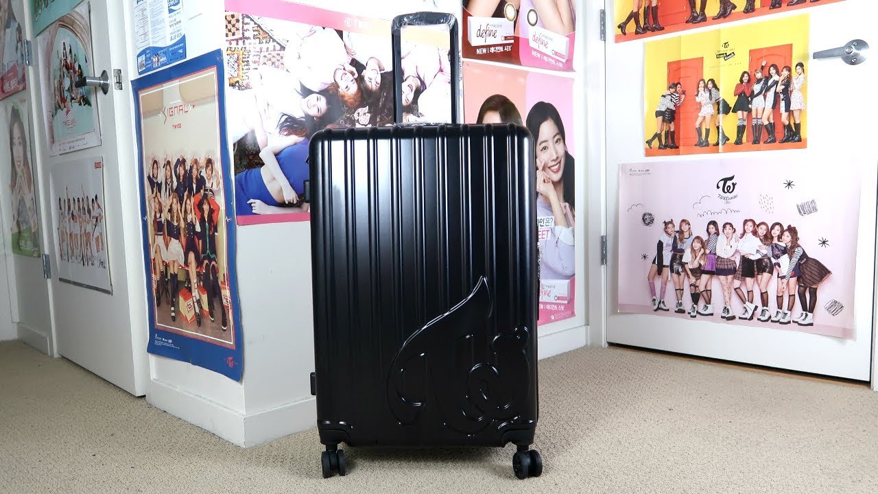 TWICE Official Full-Size Luggage (Limited ONCE Japan