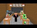 HEROBRİNE CANAVARLAR OKULU AÇTI! - 😱 - Minecraft