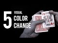 【解説】カラーチェンジ5種類　color change tutorial