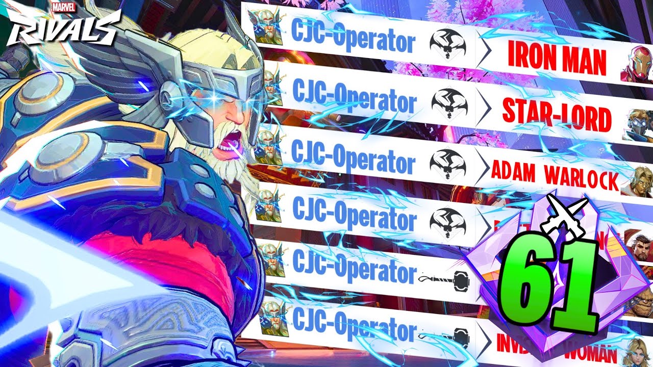 THIS IS HOW I DROPPED 61 KILLS IN 1 RANKED MATCH | Marvel Rivals Ranked ...