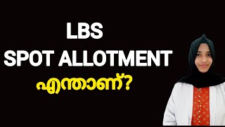 Lbs Spot Allotment 2021how To Apply
