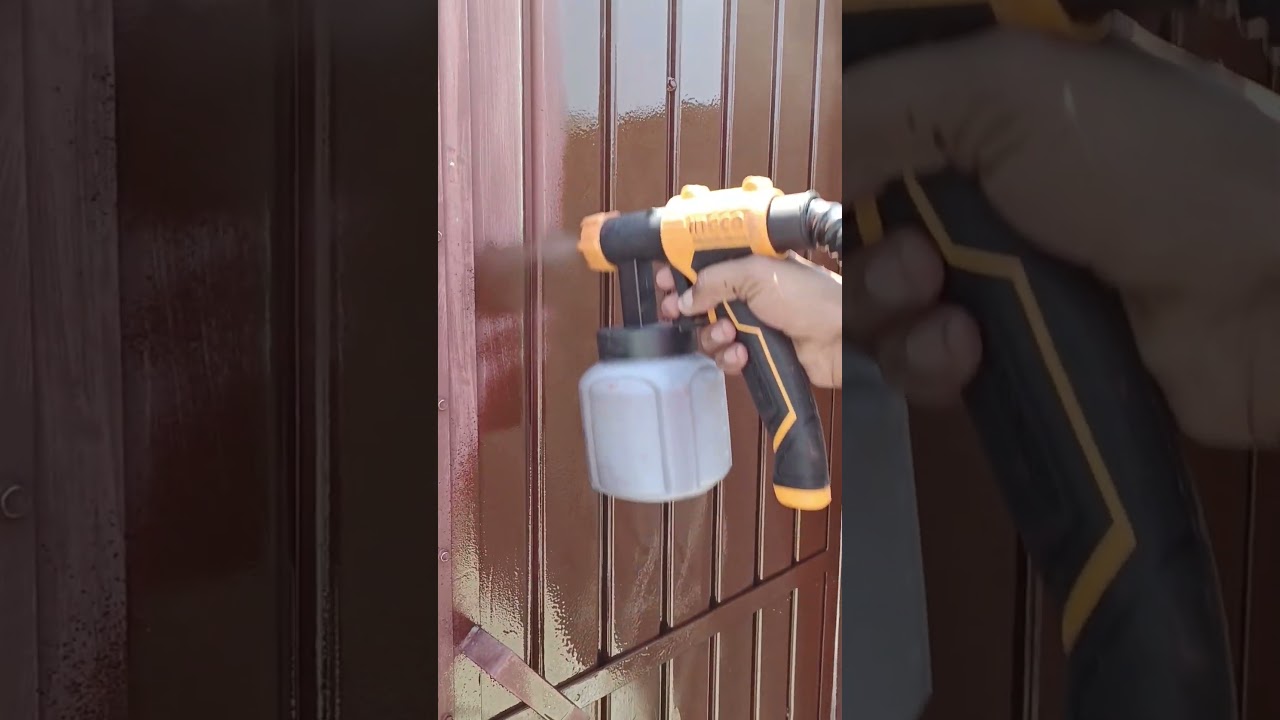 High Quality Expandable Electric Paint Sprayer Gun Machine