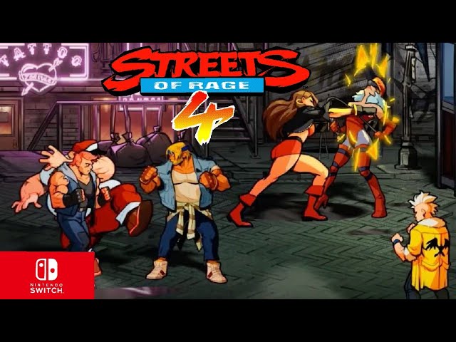 Streets of Rage 4 - Nintendo Switch, Beautiful graphics fully hand