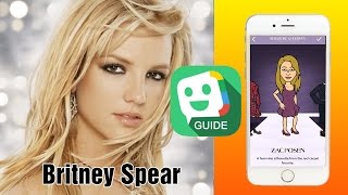 Tutorial for Bitmoji: How to create avatars: Britney Spears screenshot 4