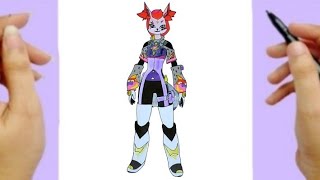 How To Draw Kimiko Five-Tails Fortnite Chapter 4 Season 3