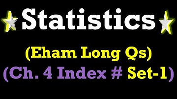Important Long Questions Ch 4 Index number I Com part-2|Business statistics Guess paper for Commerce