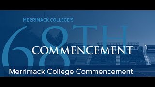 2018 Merrimack College Undergraduate Commencement
