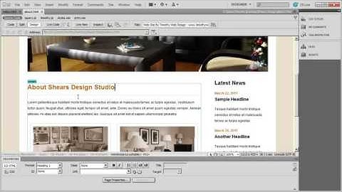 16   Introduction to Dreamweaver Tutorial CS5