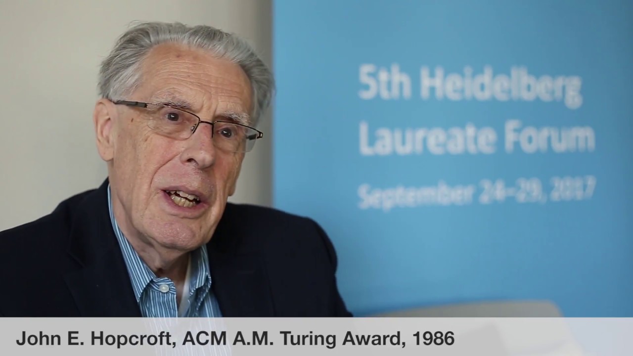 5th HLF – Laureate interview: John E. Hopcroft