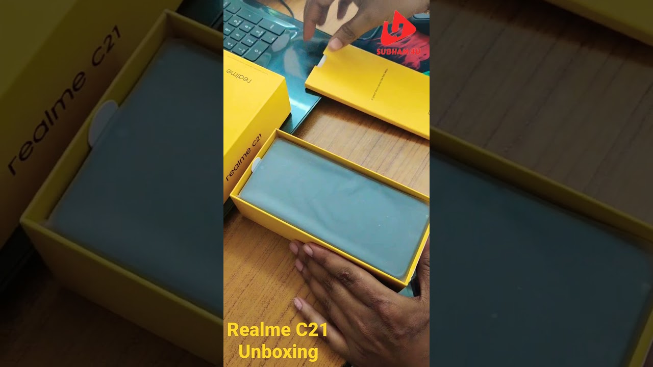 Realme C21 Unboxing