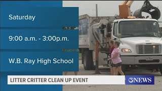 Litter Critter clean-up event at Ray HS on Saturday