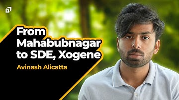 You Can Always Start From Zero in Tech Ft. Avinash Alicatta - SDE, Xogene | Behind The Win | @SCALER