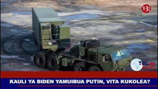 PUTIN ASEMA ATAMJIBU BIDEN: BEIJING NAYO YASEMA MAREKANI INACHOCHEA MAKABILIANO YA KIJESHI