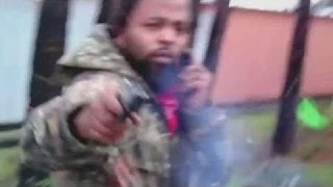 Shocking video shows moment cop is shot