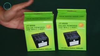 Solar Sensor Light & Dummy camera Product Review | First | Tech Circle