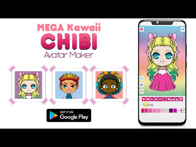 Mega Kawaii Chibi Avatar Maker - WEBGL Promo Video 