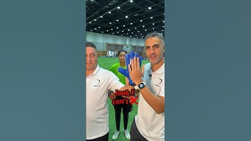 GoalkeeperGloves 🧤 Need To Have A Solid Grip! #fk #gkgloves #footballcoach