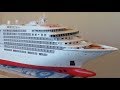 Construction of a RC model of a cruise ship - Seabourn Encore on a 3D printer