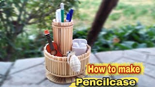 How to make pencilcase, пеналь, qalamdon, yasash,