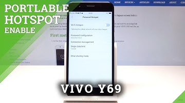 How to Activate Portable Hotspot in VIVO Y69 - Network Access Point