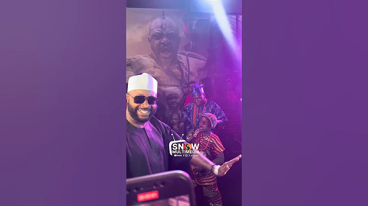 Arrival of Honourable Femi Adebayo at The Premiere of WARLORD OLÓRIÒGUN