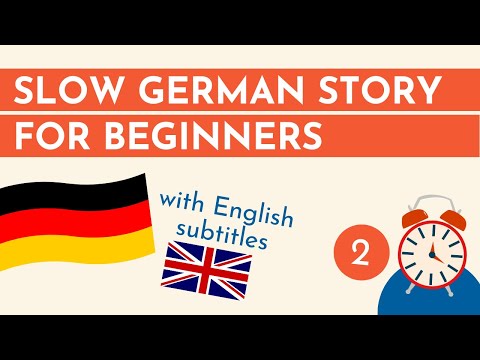 Simple German Story For Beginners: Viel Zu Müde