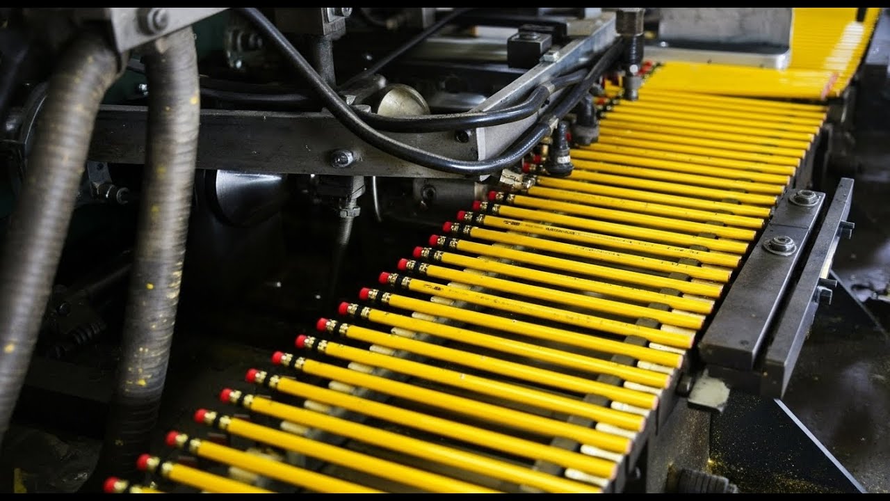 Inside a High-Tech Pencils Factory You’ve Never Seen Before