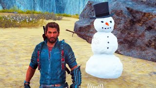 Just Cause 3 Snowman Easter Egg Location