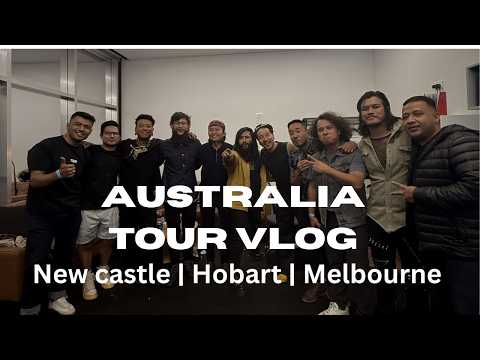 AUSTRALAI TOUR VLOG | NEW CASTLE | HOBART | MELBOURNE