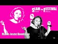 Marie jose boudreau pendant le gala slam ton festival 2020