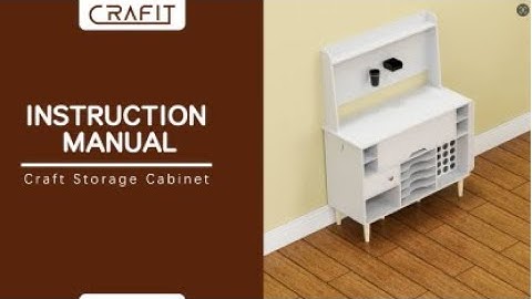 Assembly Instruction of Crafit Beegrid R27 Cabinet