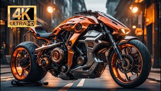 4K Amazing Motorbike Futuristic 2060 ||Tokyo Drift Sound !!! #amazing #america #art #ai