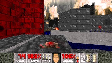 Doom II Hell on Earth - Map19 - The Citadel - UV Difficulty [HD]
