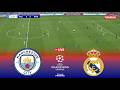 Manchester City Vs Real Madrid UEFA Champions League 2026 Pes 21 Simulation Gameplay