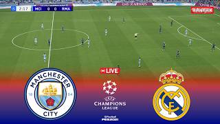 🔴LIVE : Manchester City vs Real Madrid - UEFA Champions League 2026 | Pes 21 Simulation Gameplay screenshot 4