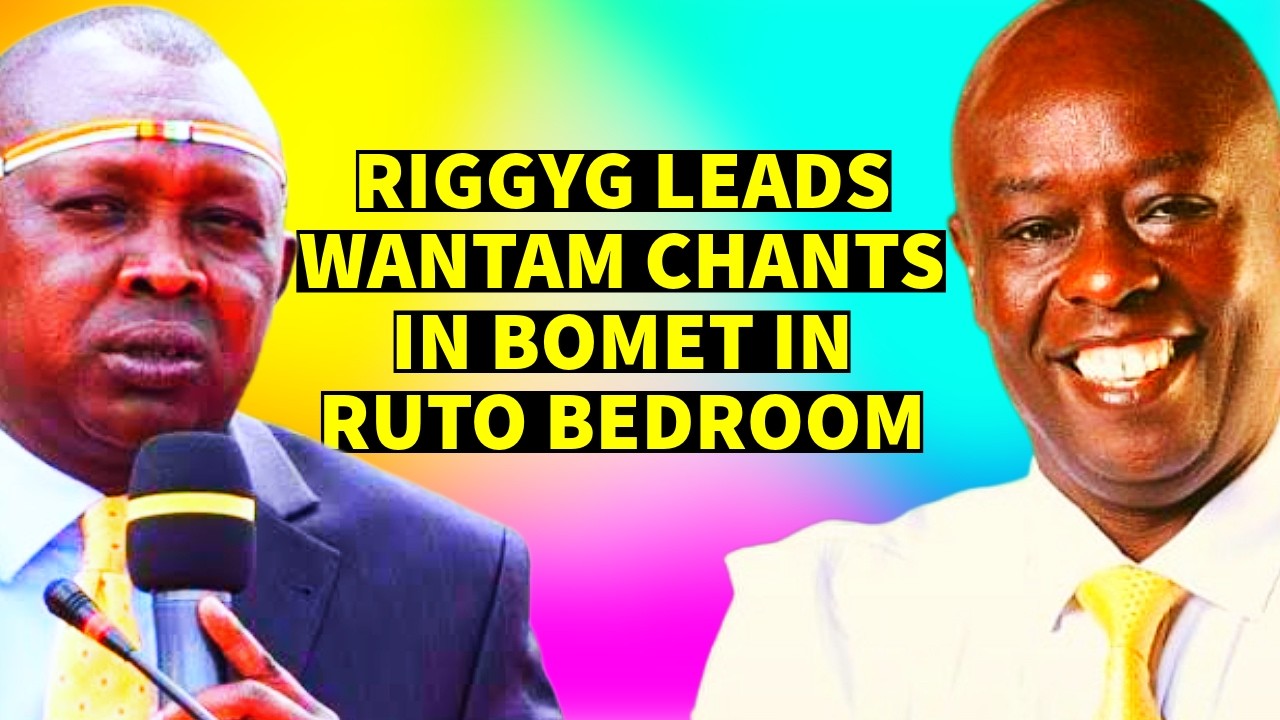 RIGATHI'S MASSIVE RECEPTION IN RUTO'S BOMET BACKYARD