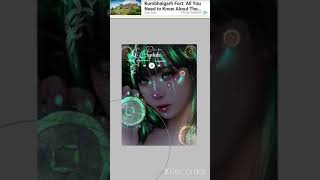 Aespa Winter Smudgeneon Edit As The Element Earth