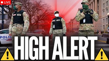 🔴 HIGH ALERT!! NATIONAL GUARD DEPLOYED NATIONWIDE!! Washington DC. LIVE.