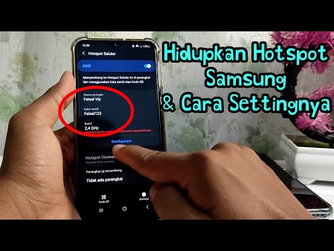 Cara Menghidupkan Hostpot Di HP Samsung