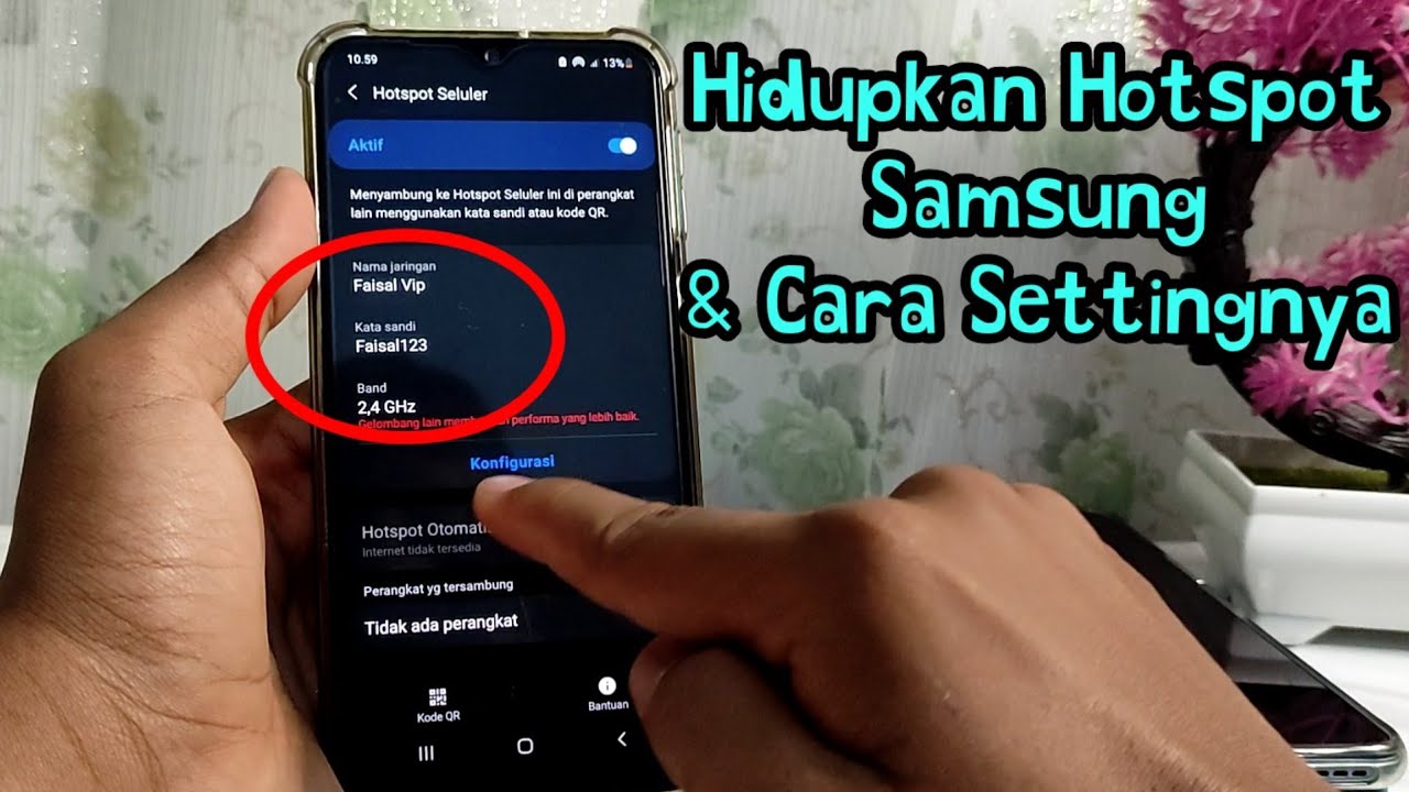 Cara Menghidupkan Hostpot Di HP Samsung YouTube