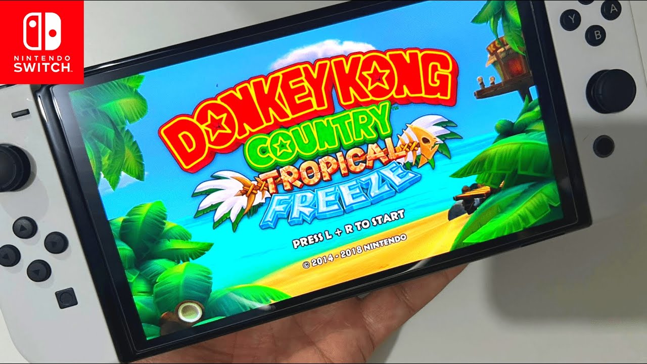 Donkey Kong Country: Tropical Freeze】Nintendo Switch OLED 