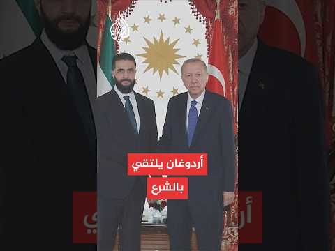 الرئيس التركي يجري محادثات في إسطنبول مع نظيره السوري