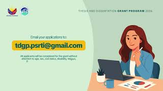 2ND CALL FOR APPLICATIONS - Thesis and Dissertation Grant Program 2026