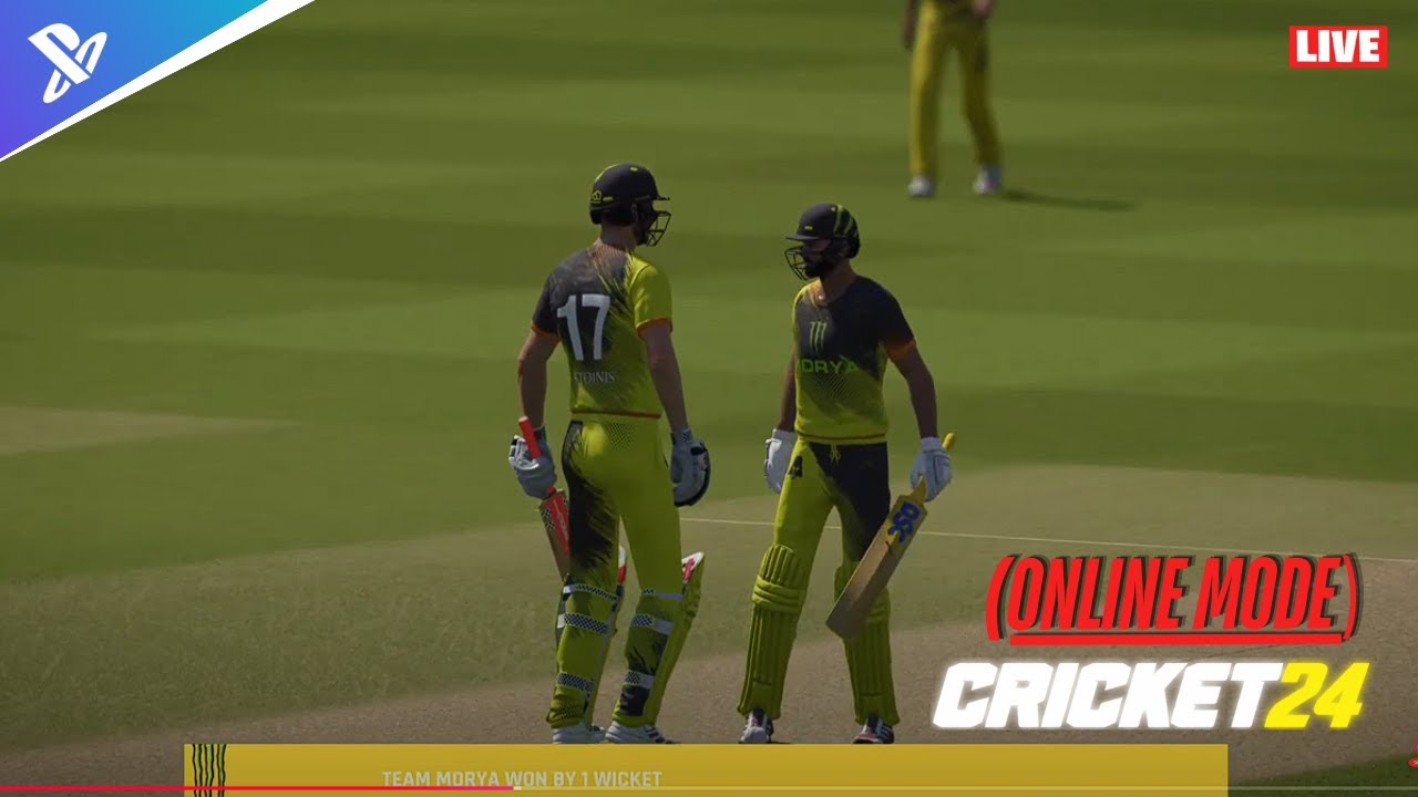 🔴Cricket 24 (Online Mode -PVP)